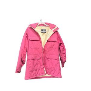 Vintage woolrich pink barn jacket sz M